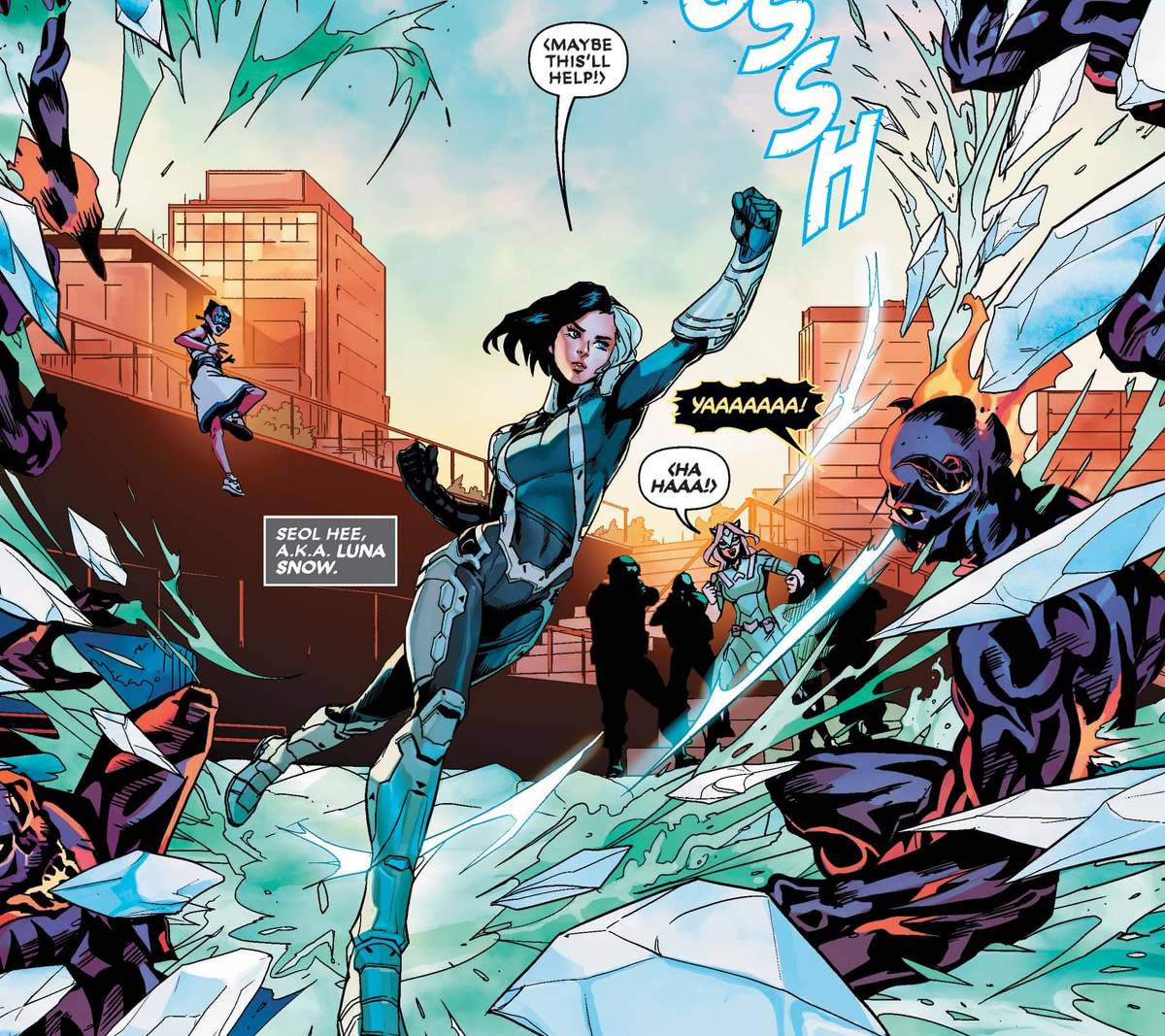 WAR OF THE REALMS: NEW AGENTS OF ATLAS (2019) #1 by Greg Pak and Gang Hyuk Lim