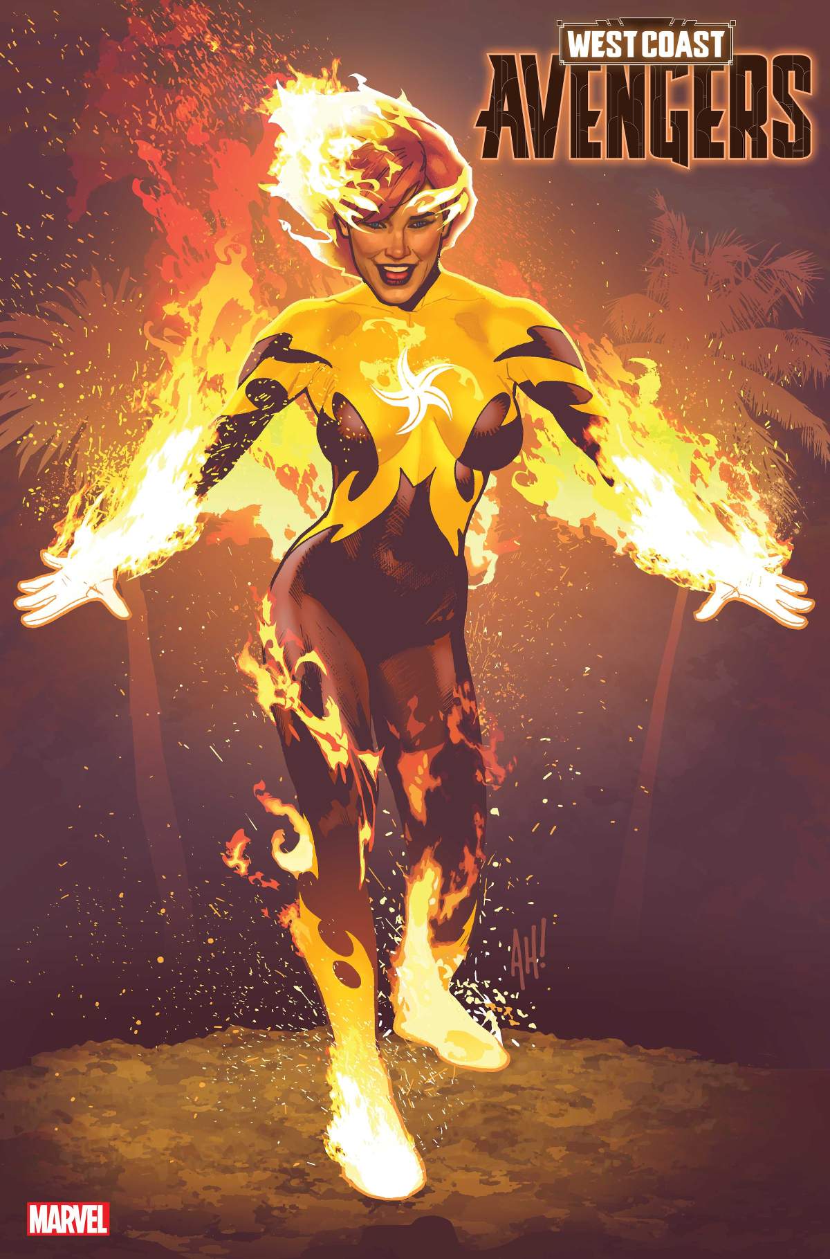 WEST COAST AVENGERS #1 Foil Variant Cover by Adam Hughes