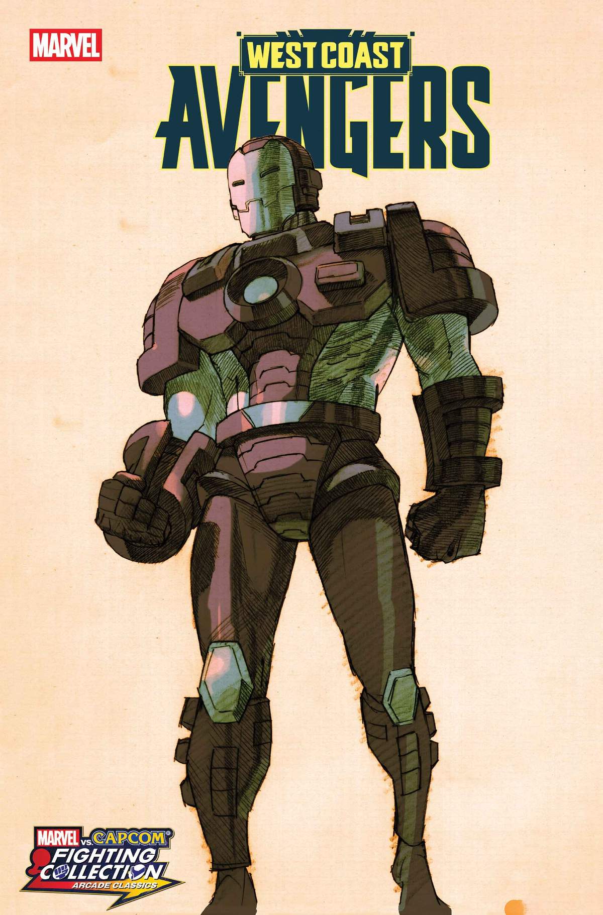 WEST COAST AVENGERS #6 MARVEL vs. CAPCOM Variant Cover by BENGUS