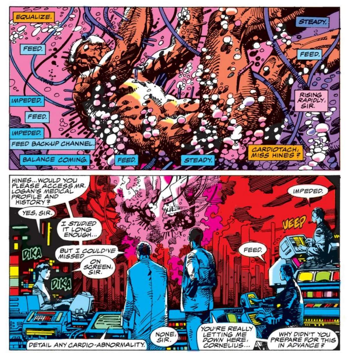 MARVEL COMICS PRESENTS (1988) #73 artwork by Barry Windsor-Smith