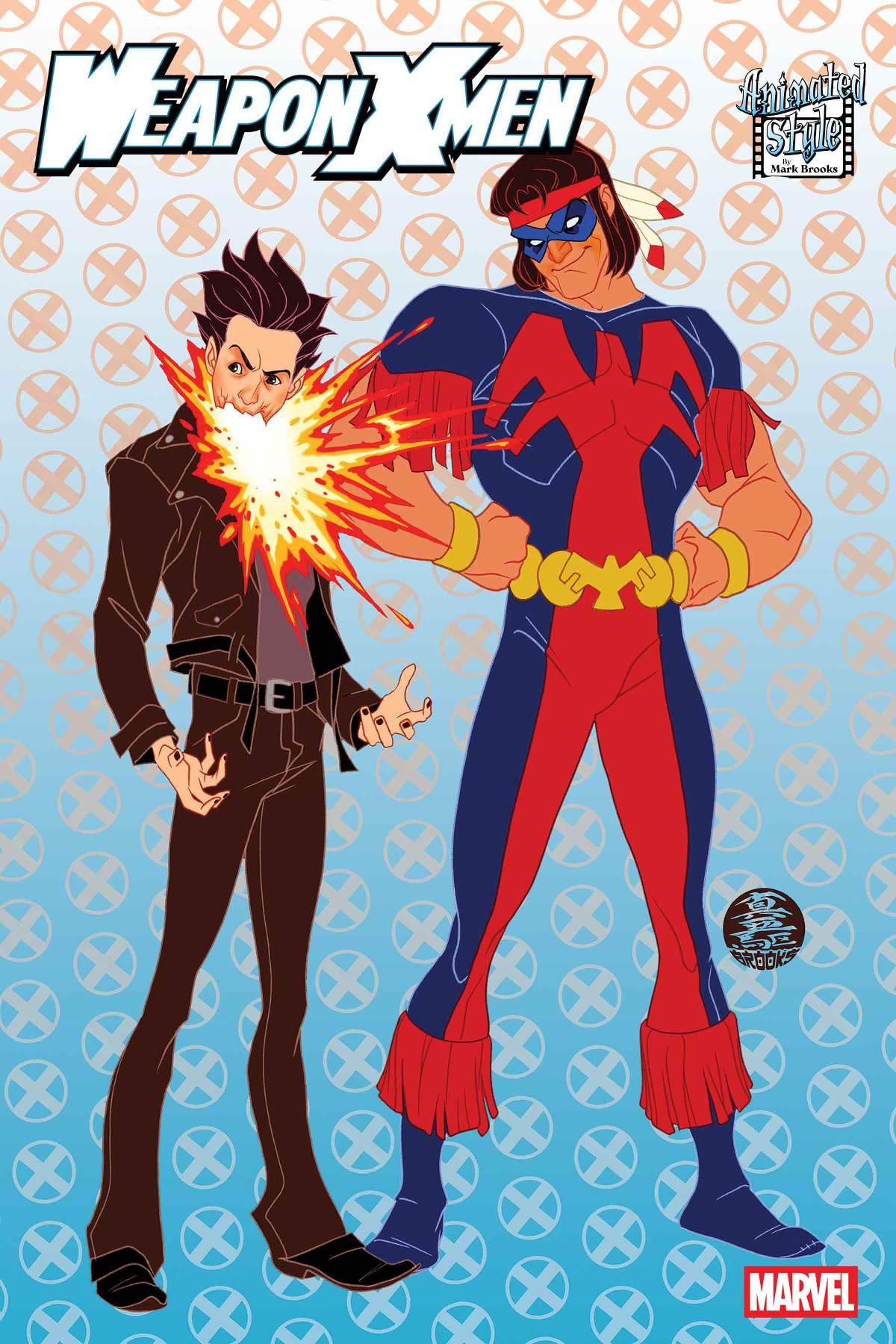 WEAPON X-MEN #1 Animated-Style Variant Cover by Mark Brooks