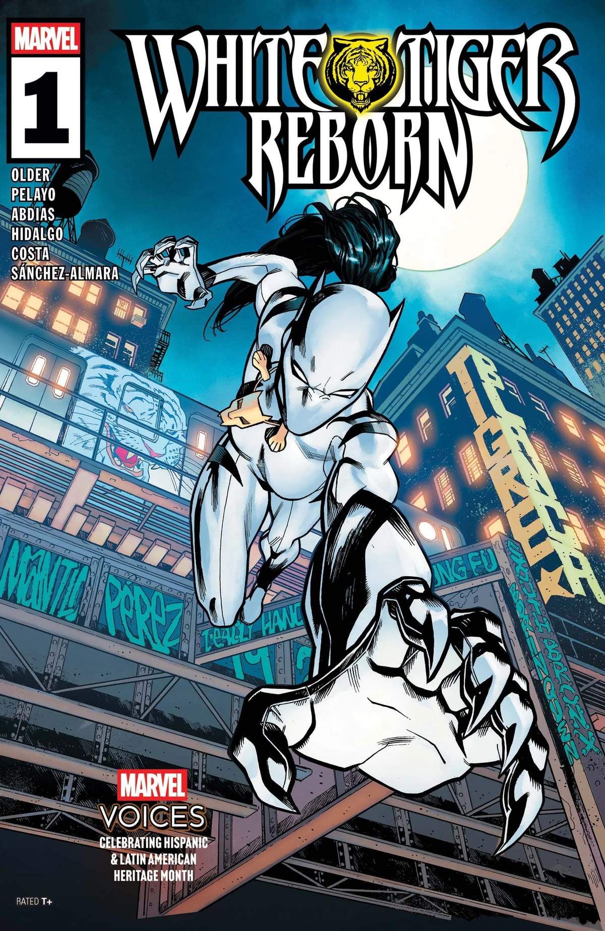 WHITE TIGER: REBORN (2025) #1 cover by Mike Hawthorne