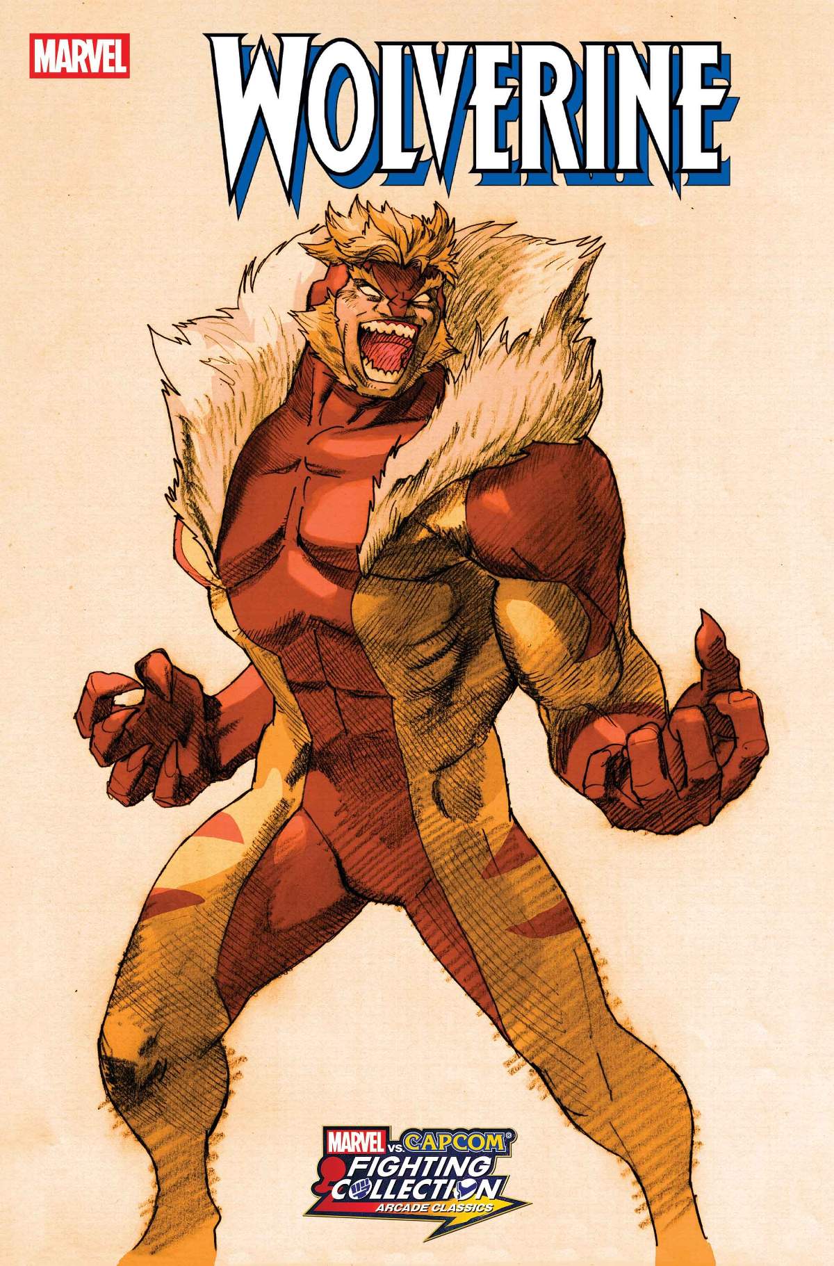 WOLVERINE #8 MARVEL vs. CAPCOM Variant Cover by BENGUS