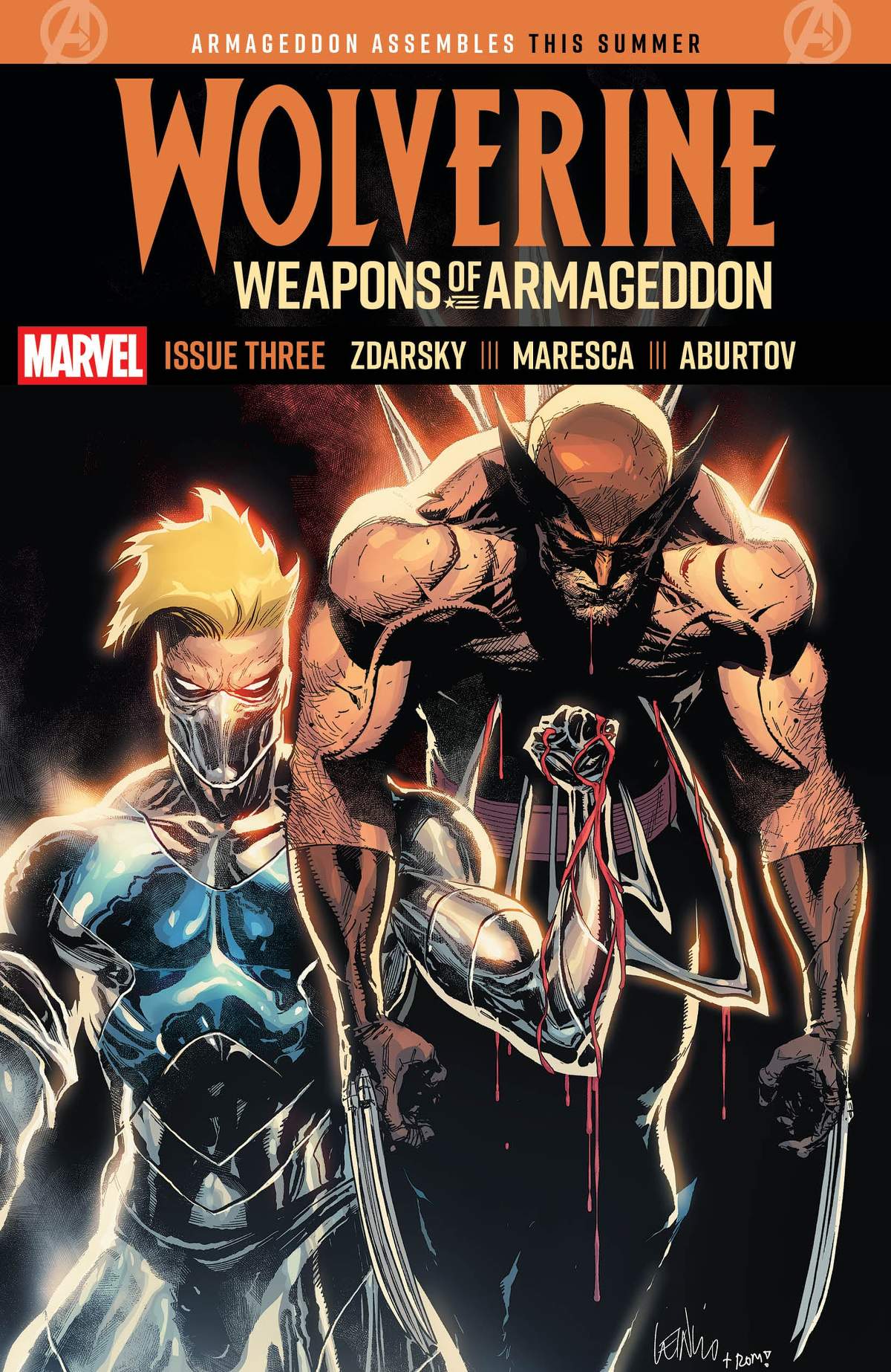 WOLVERINE: WEAPONS OF ARMAGEDDON #3 Cover by LEINIL FRANCIS YU
