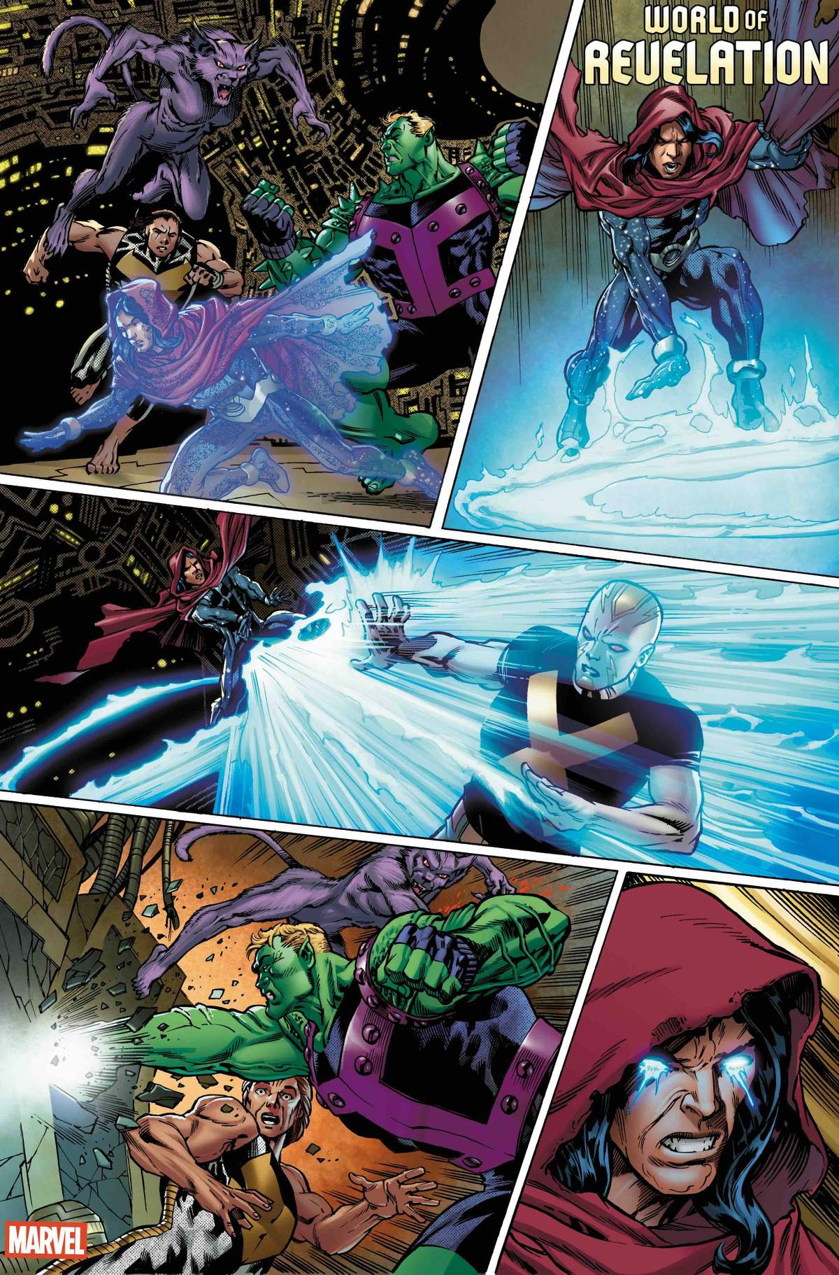 WORLD OF REVELATION #1 Art by JESUS MERINO