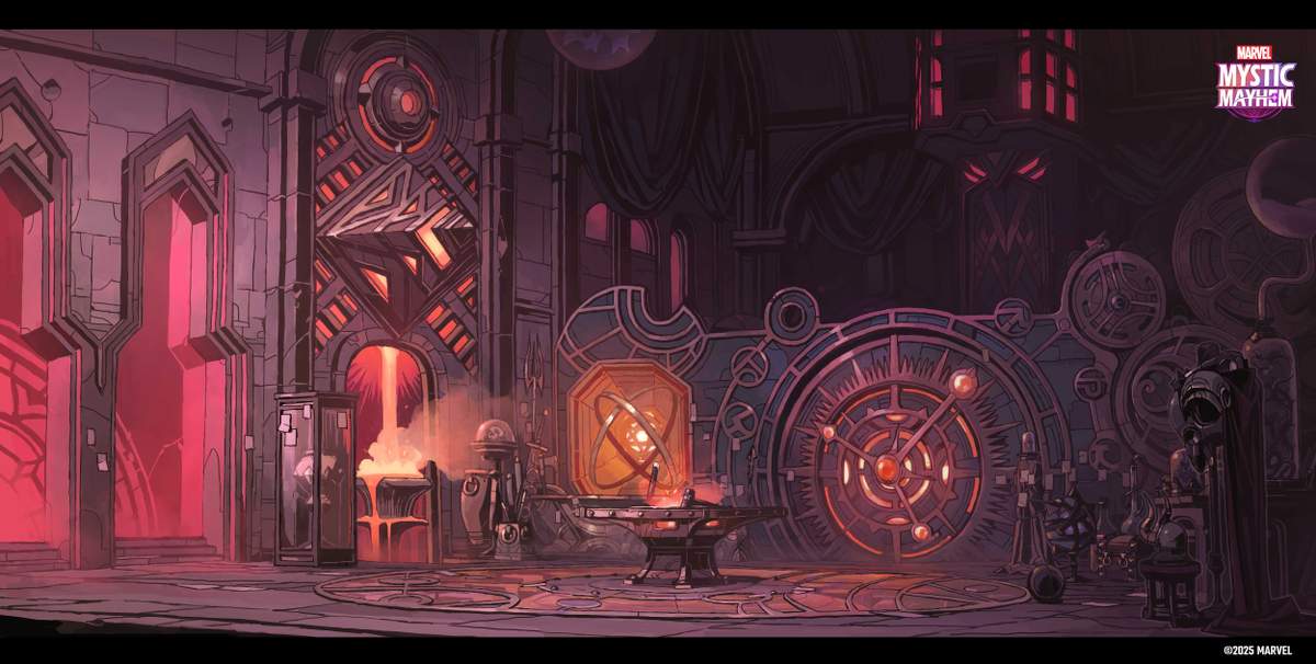 MARVEL Mystic Mayhem World Setting The Sanctum Santorum