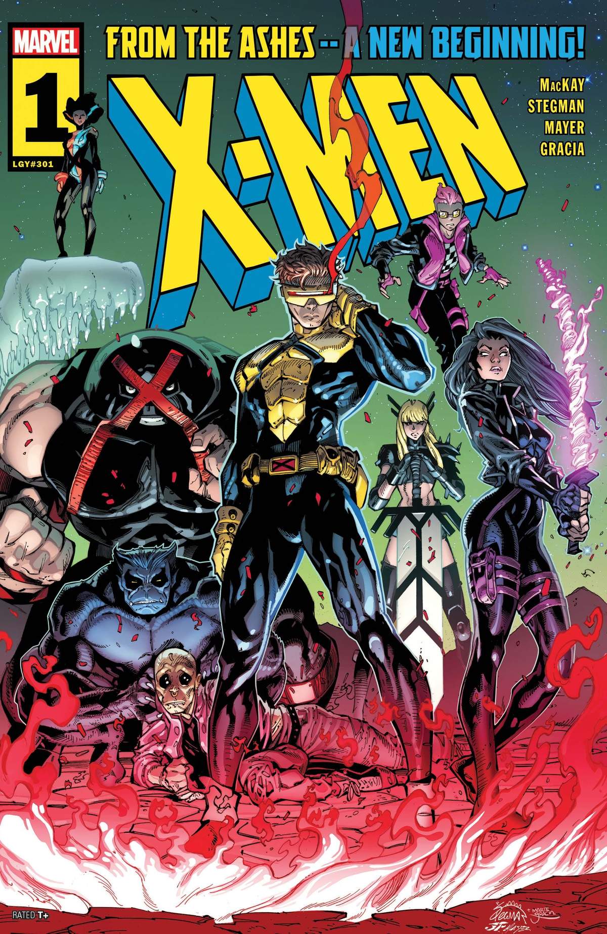 X-MEN (2024) #1 cover by Ryan Stegman