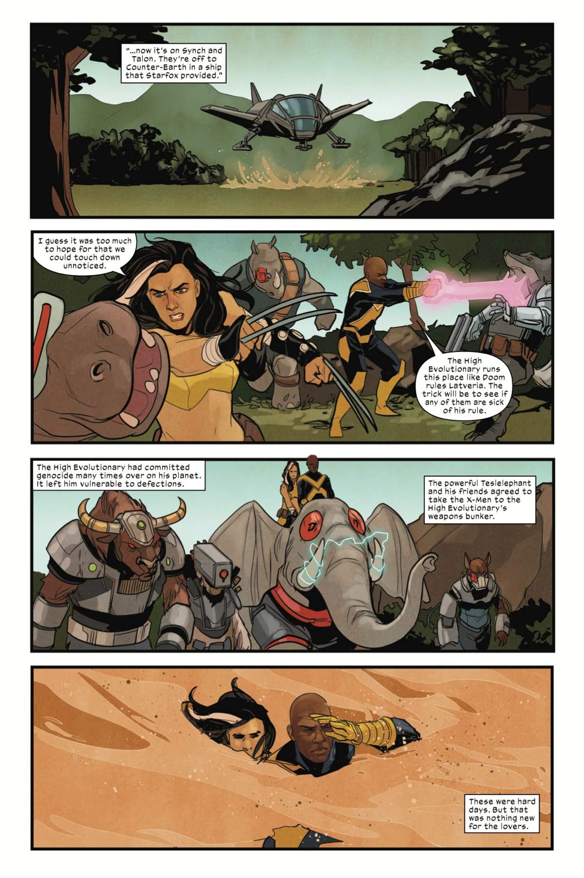 X-MEN (2021) #30 page by Gerry Duggan and Phil Noto