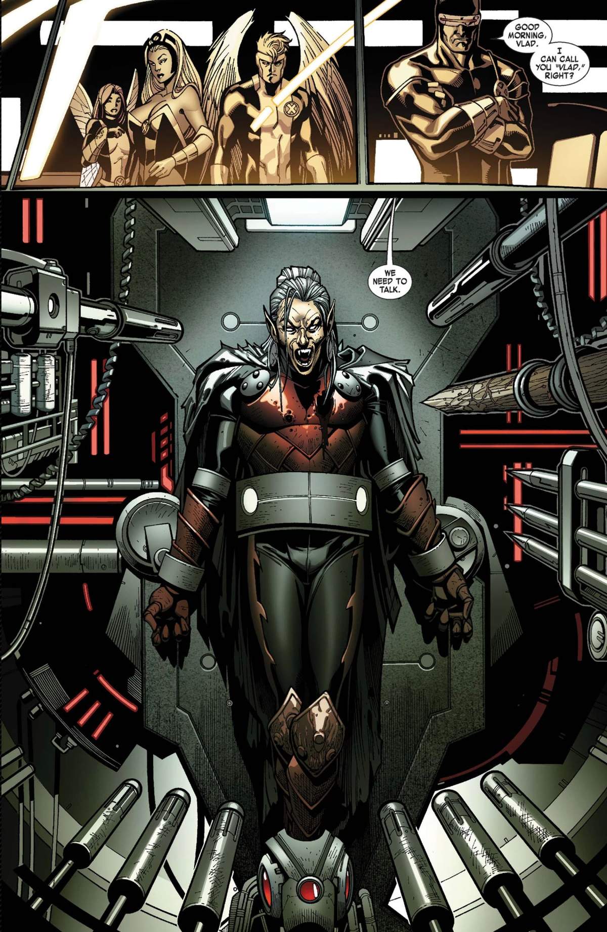 X-MEN (2010) #3 page by Victor Gischler and Paco Medina