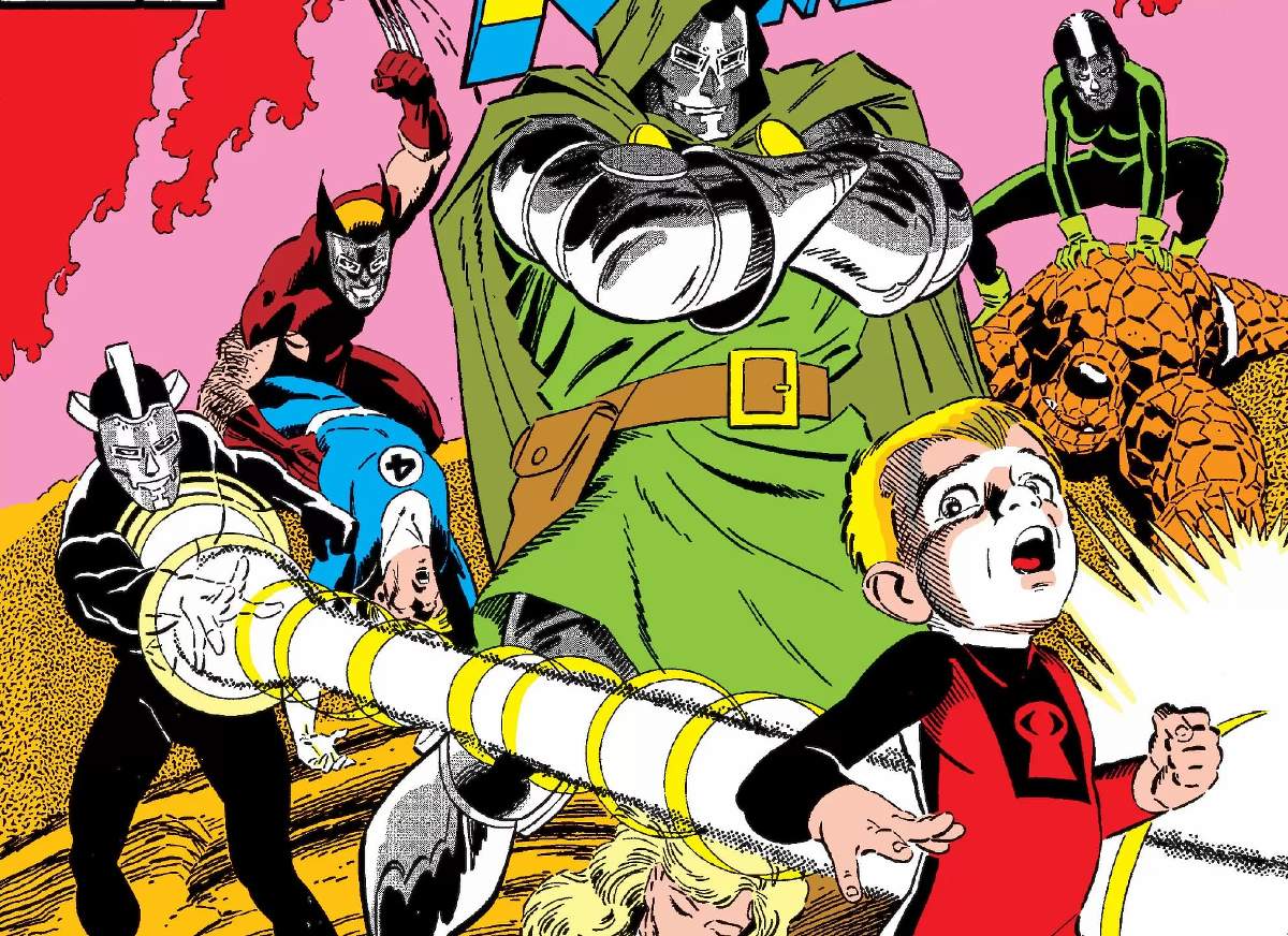 FANTASTIC FOUR VS X-MEN (1987) #3 artwork by Jon Bogdanove, Terry Austin, and Glynis Oliver