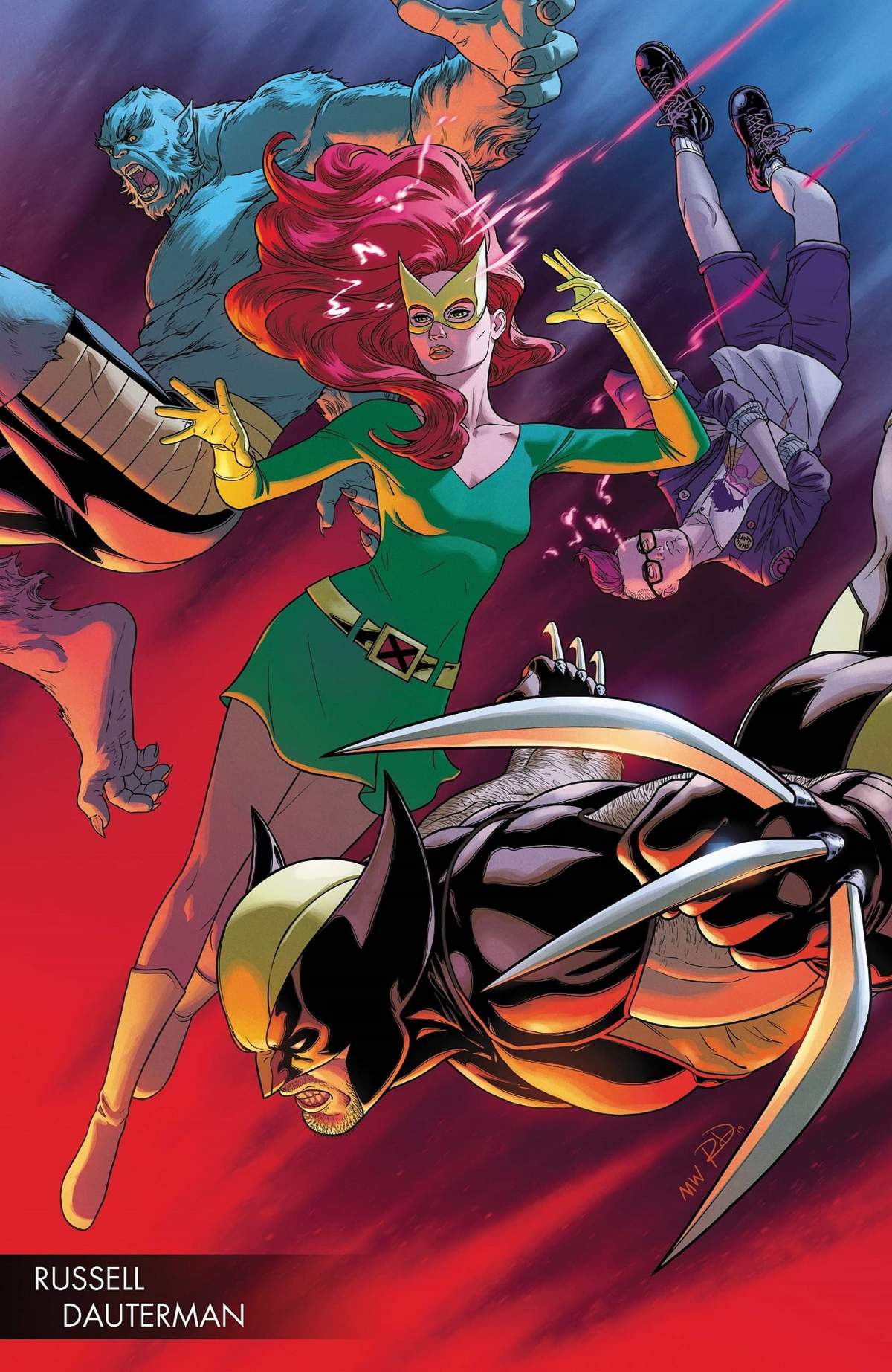 X-FORCE #1 variant cover by Russell Dauterman