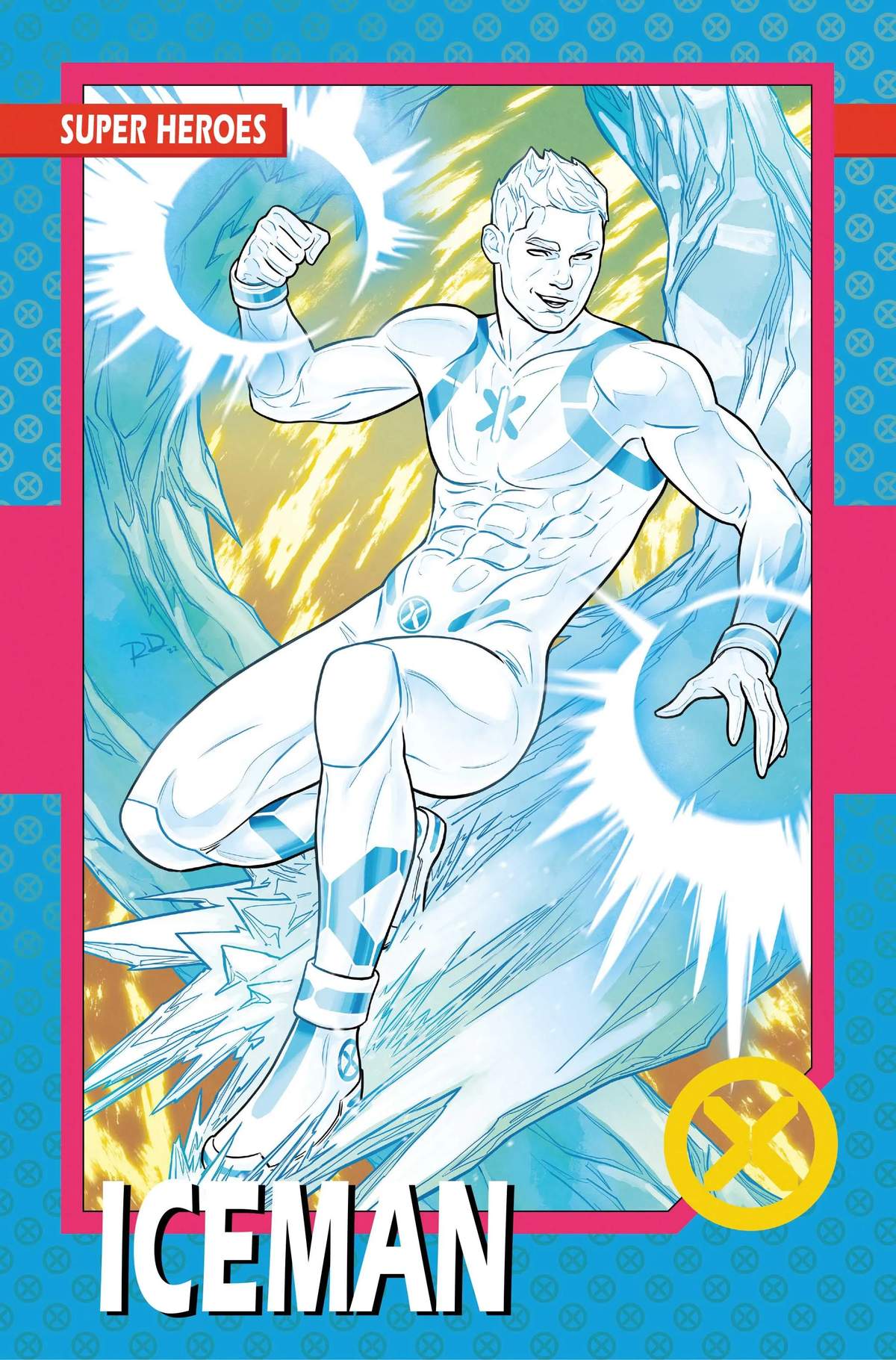 X-Men #13 Trading Card Variant Cover by RUSSELL DAUTERMAN