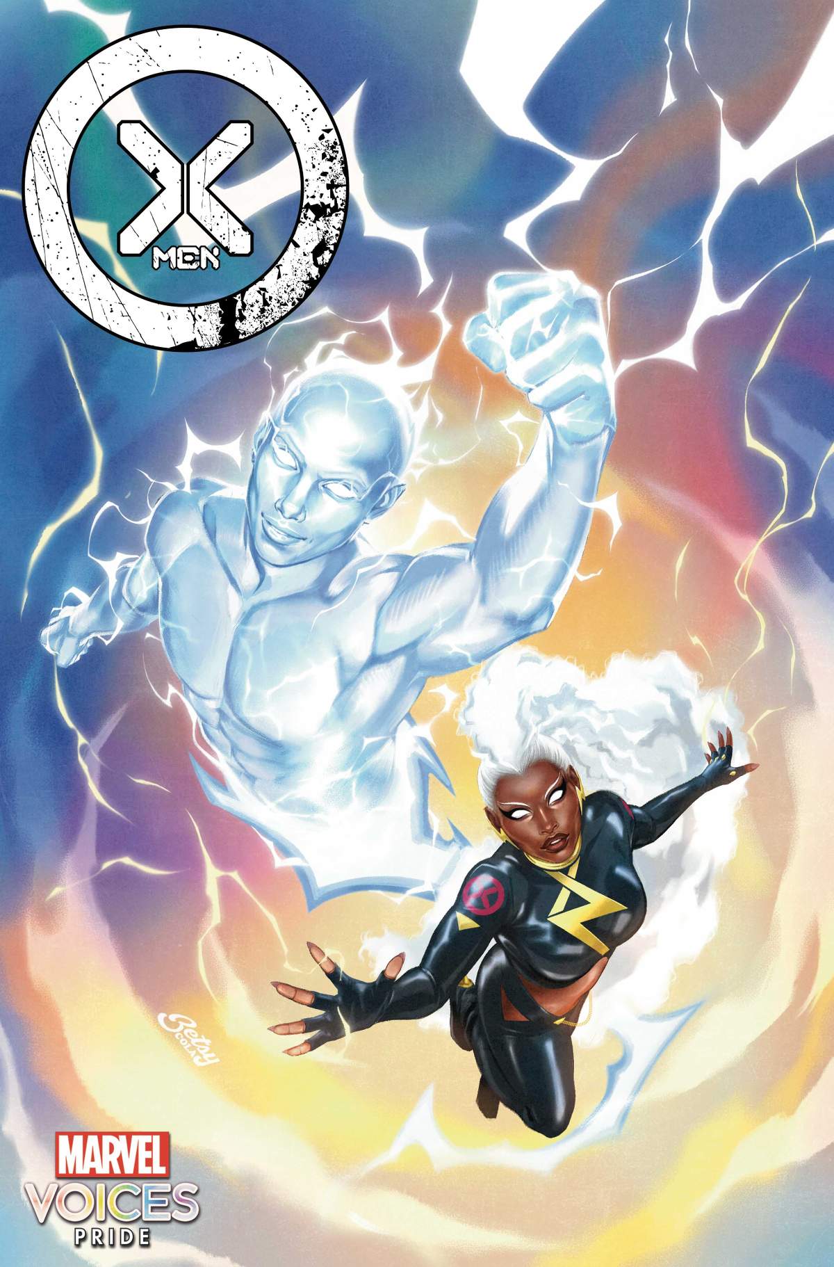 X-MEN #35 PRIDE ALLIES VARIANT COVER BY BETSY COLA 