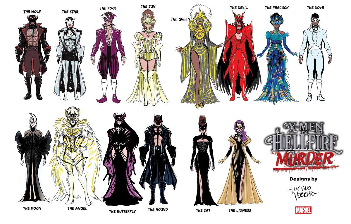 X-Men Hellfire Murder Designs