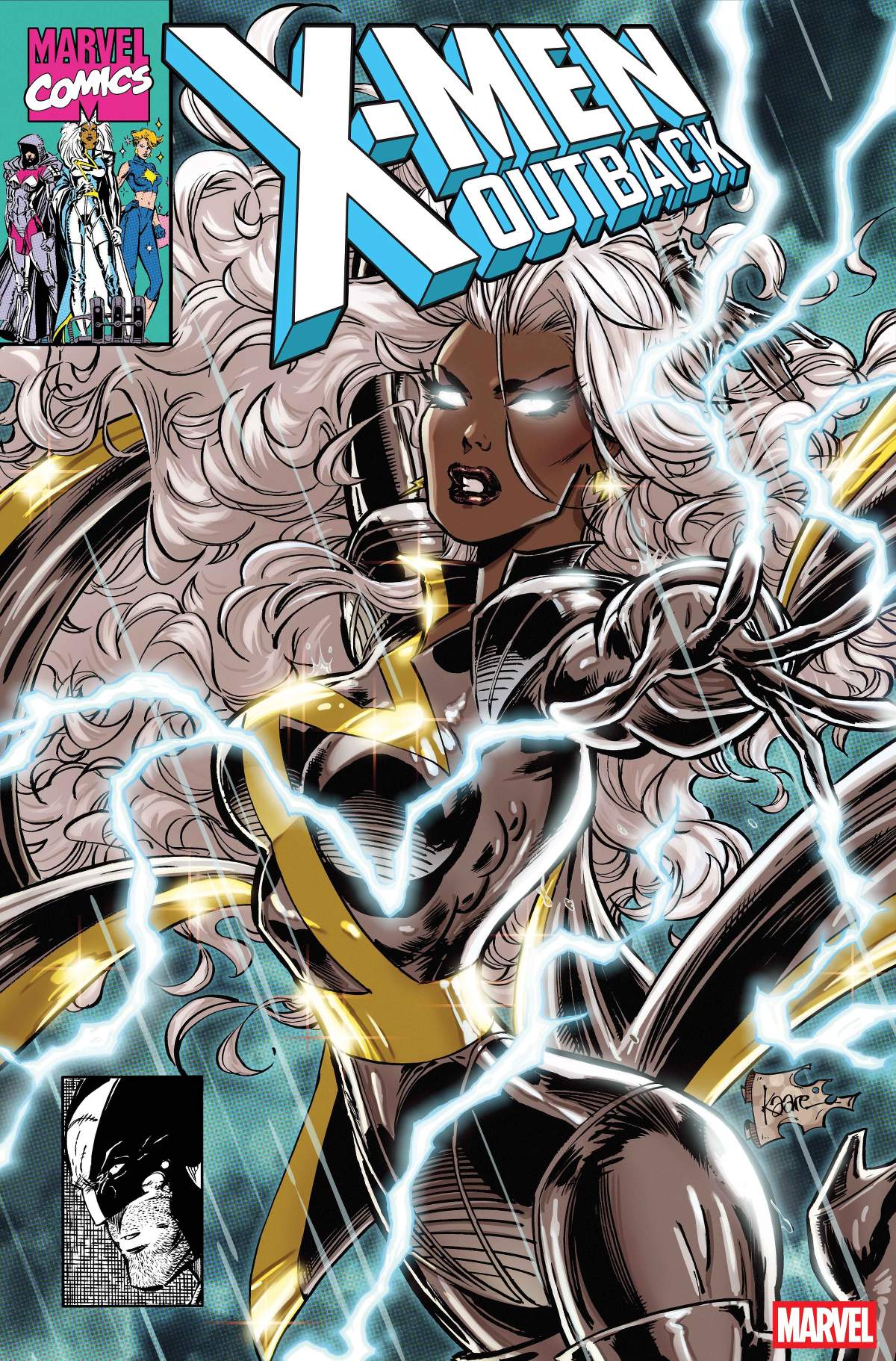 X-MEN: OUTBACK #1 Foil Variant Cover by Kaare Andrews