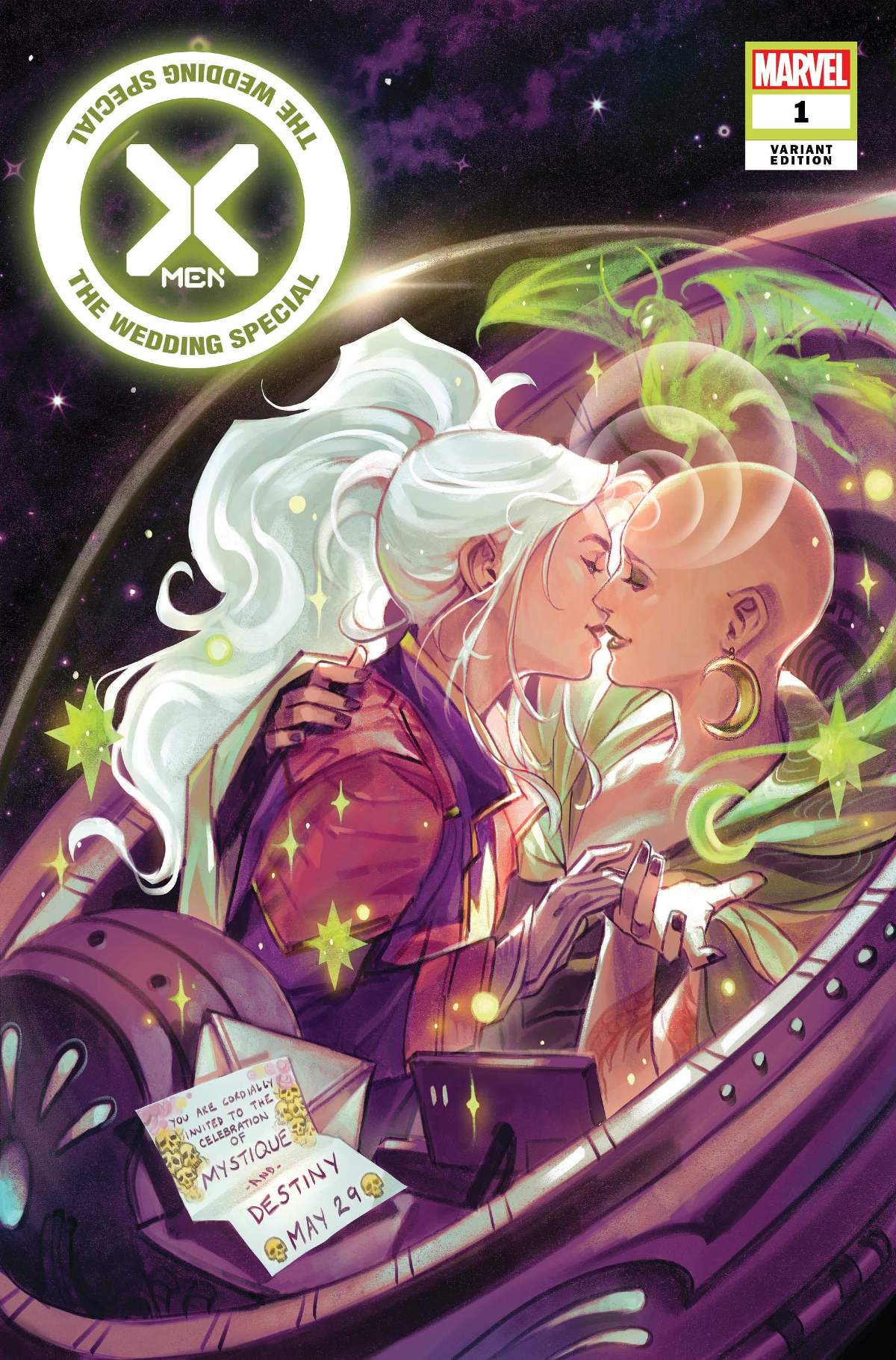 X-MEN: THE WEDDING SPECIAL #1 variant cover by Jessica Fong