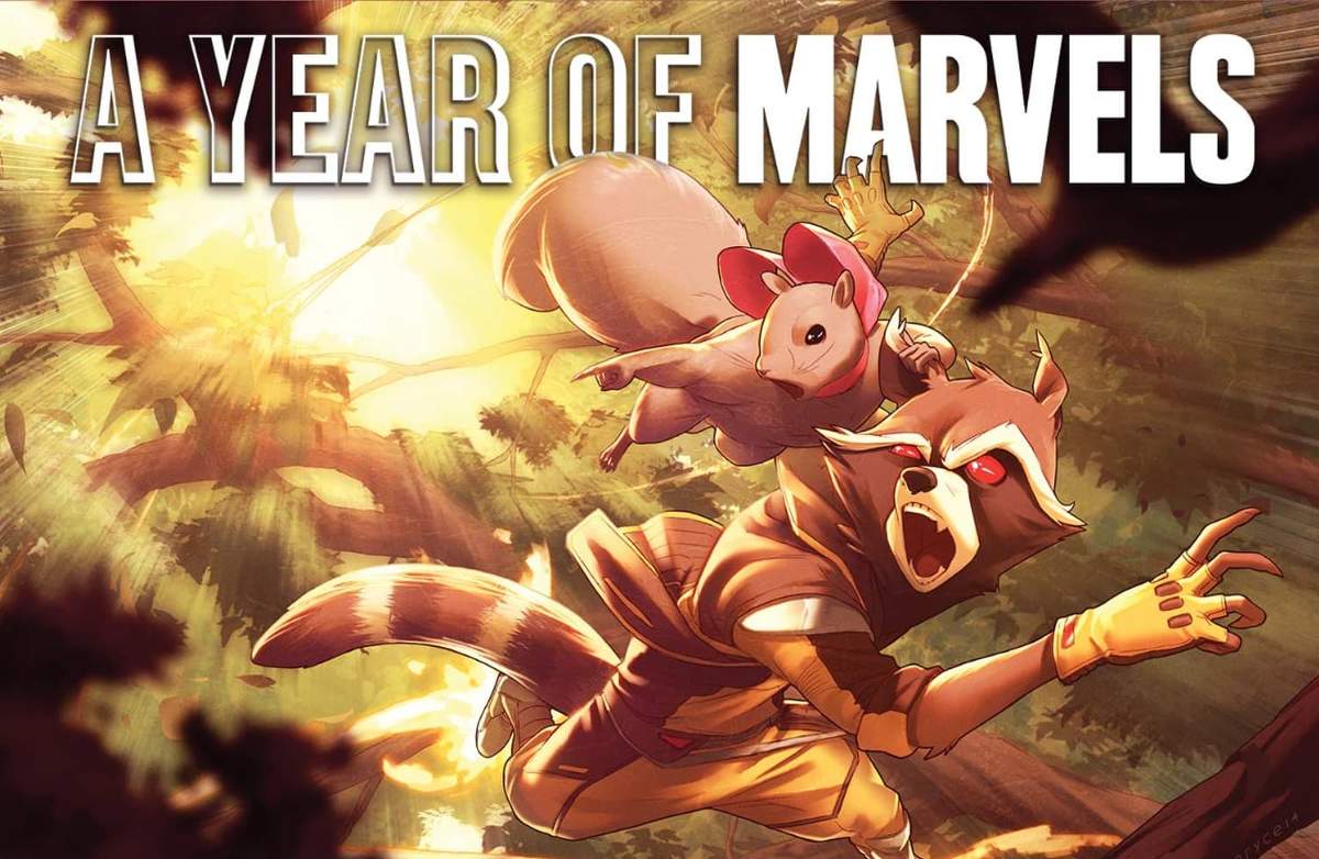 A YEAR OF MARVELS: SEPTEMBER INFINITE COMIC (2016) #1 cover by Jamal Campbell