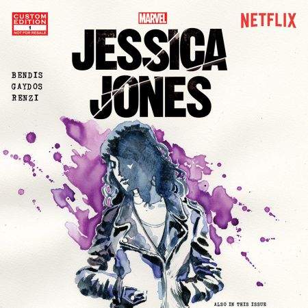 CUSTOM NETFLIX JESSICA JONES NYCC COMIC (2015)