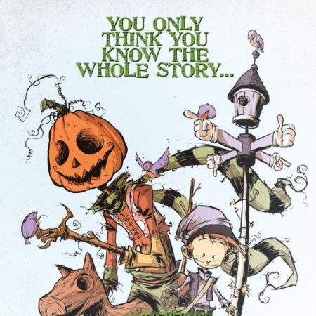 MARVELOUS LAND OF OZ SKETCHBOOK DIGITAL COMIC 1 (2009)